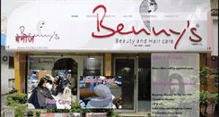 Desktop Screenshot of bennysbeauty.com